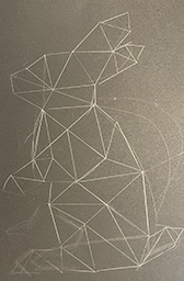 デザイナーによる手描きの下書き